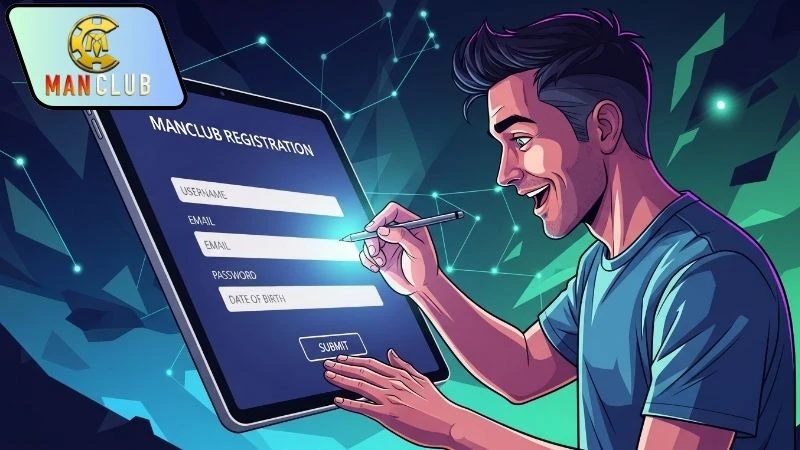 Cách đăng ký tài khoản Manclub